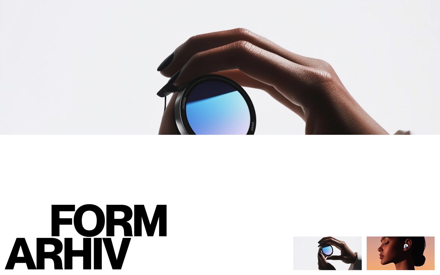 Pagina principală Formarhiv, marketplace de resurse digitale pentru creativi